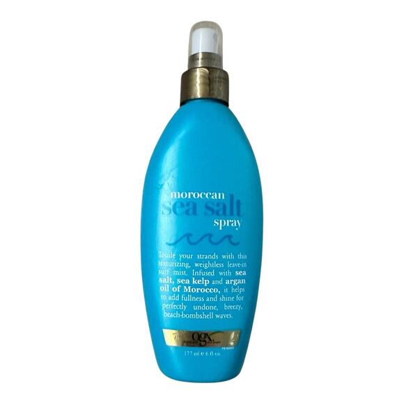 OGX Moroccan Sea Salt Spray for Tousled Beachy Looks 6 fl oz Hair Styling 177 ml - Picture 1 of 6